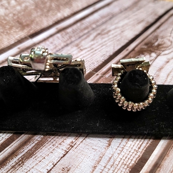 Zebra Print with faux diamonds matching set ring and pendant beautiful 💎 - Picture 2 of 11